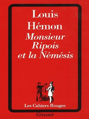 cover image of Monsieur Ripois et la Némésis